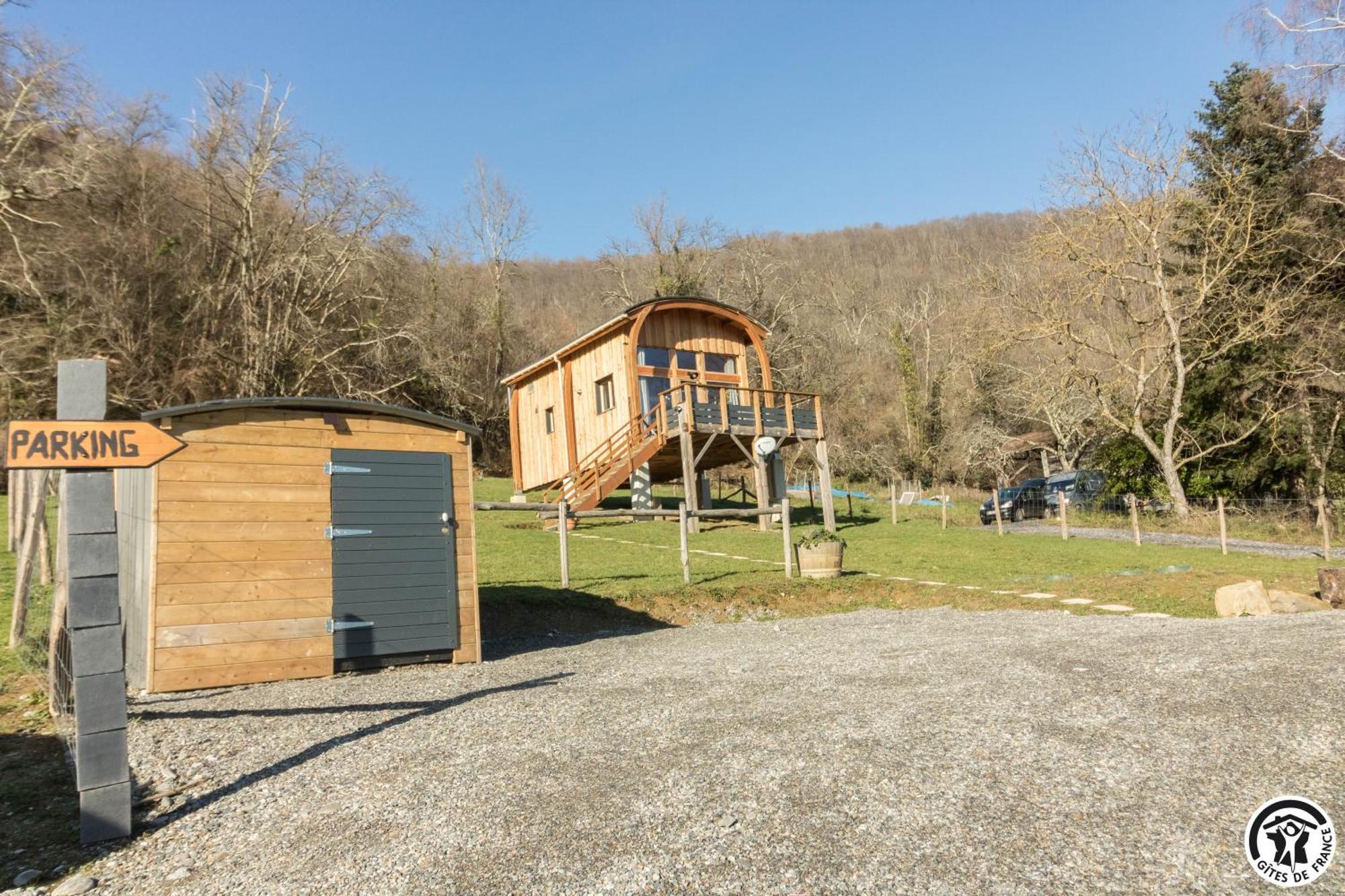 Gite Cabane Insolite Pyrenees Sauveterre-de-Comminges Екстериор снимка