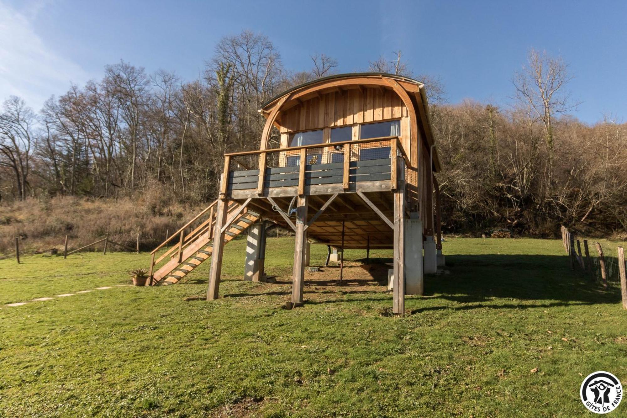Gite Cabane Insolite Pyrenees Sauveterre-de-Comminges Екстериор снимка